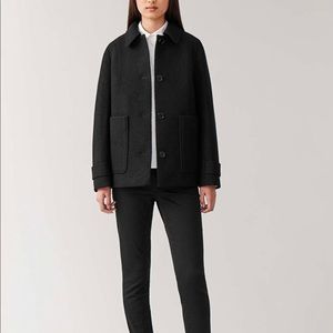 COS Boiled Wool Coat size 8